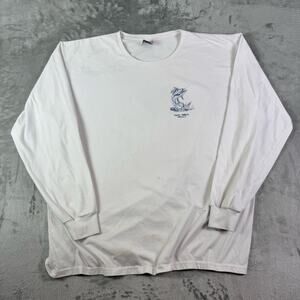 VTG Arli Puerto Vallarta Mexico swordfish ocean graphic long sleeve tee mens XL